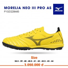 Giày đá bóng Mizuno Neo 3 Pro vàng P1GD228445